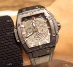 Hublot MP-06 Senna Limited Edition Chronograph watch Replica Black Case